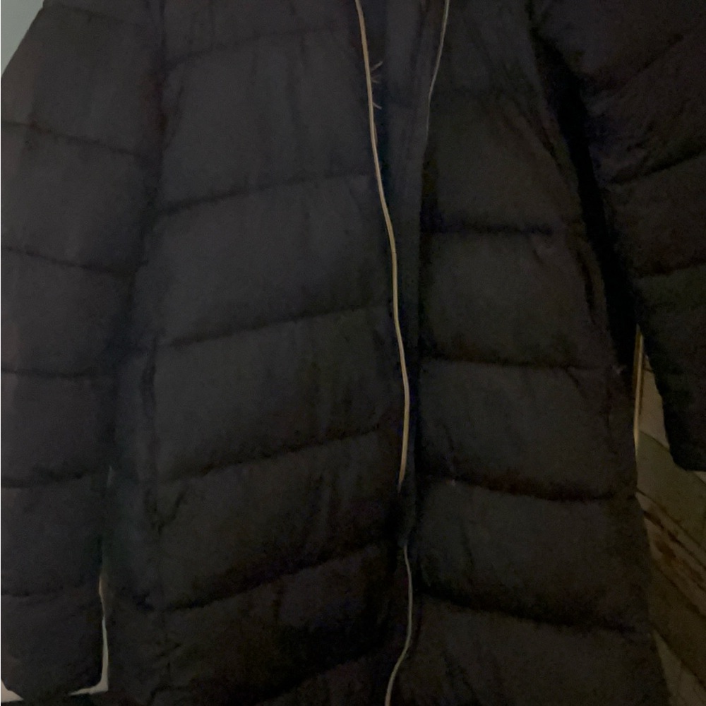 SAVE THE DUCK Women's Black Puffer Jacket